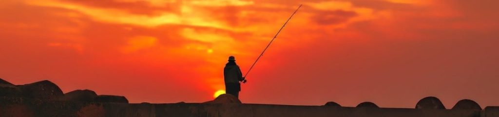 Fisherman at Sunset